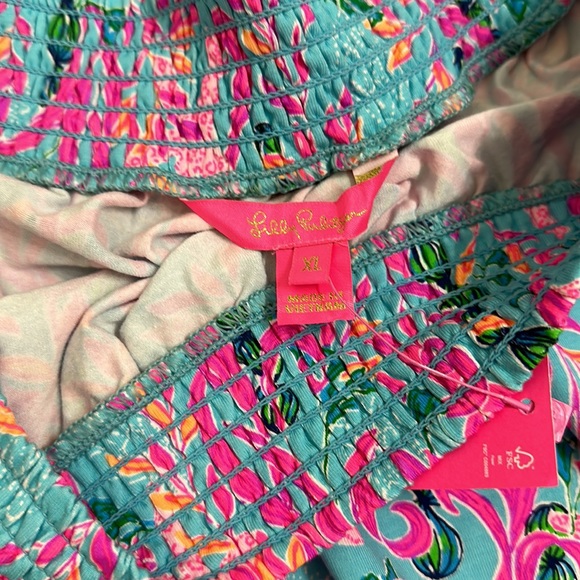 NWT Lilly Pulitzer Cyla Off the Shoulder Romper - Picture 6 of 11